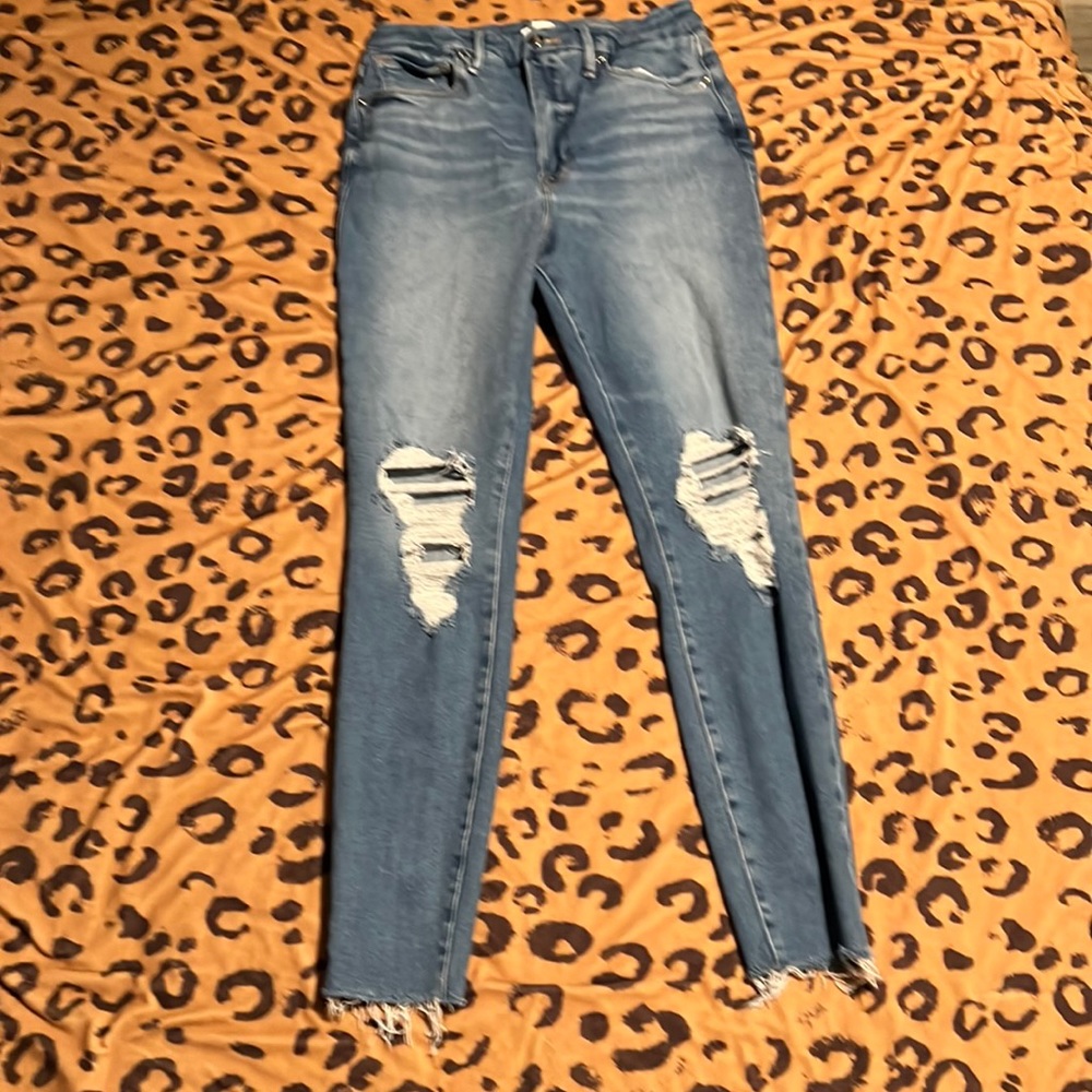 Never worn good American stretch jeans size 20